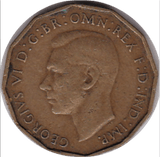 1941 THREEPENCE (FINE OR BETTER) (BRASS) - Threepence - Cambridgeshire Coins