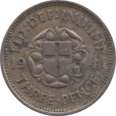 1941 THREEPENCE ( FINE ) - Threepence - Cambridgeshire Coins