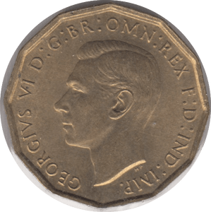 1941 THREEPENCE ( UNC ) 11 - Cambridgeshire Coins