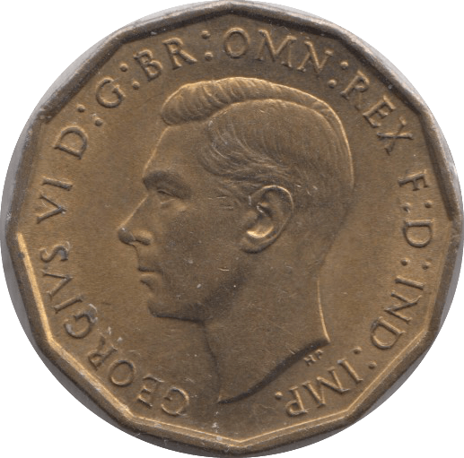 1941 THREEPENCE ( UNC ) 1 - Threepence - Cambridgeshire Coins
