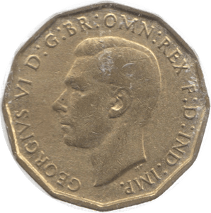 1941 THREEPENCE ( UNC ) 26 - Threepence - Cambridgeshire Coins