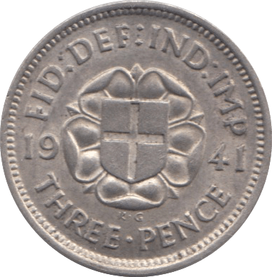 1941 THREEPENCE ( UNC ) - Threepence - Cambridgeshire Coins