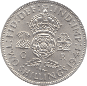 1941 TWO SHILLINGS ( UNC ) 12 - Florin - Cambridgeshire Coins