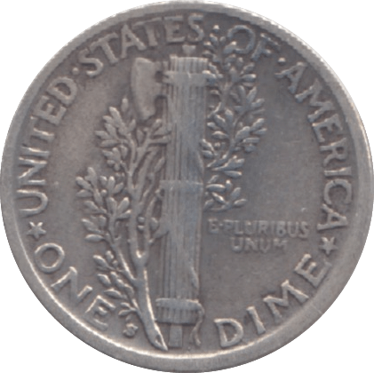 1941 USA DIME - WORLD COINS - Cambridgeshire Coins