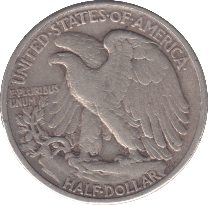 1941 USA HALF DOLLAR - WORLD SILVER COINS - Cambridgeshire Coins
