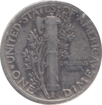 1941 USA SILVER DIME - WORLD SILVER COINS - Cambridgeshire Coins