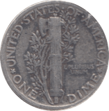 1941 USA SILVER DIME - WORLD SILVER COINS - Cambridgeshire Coins