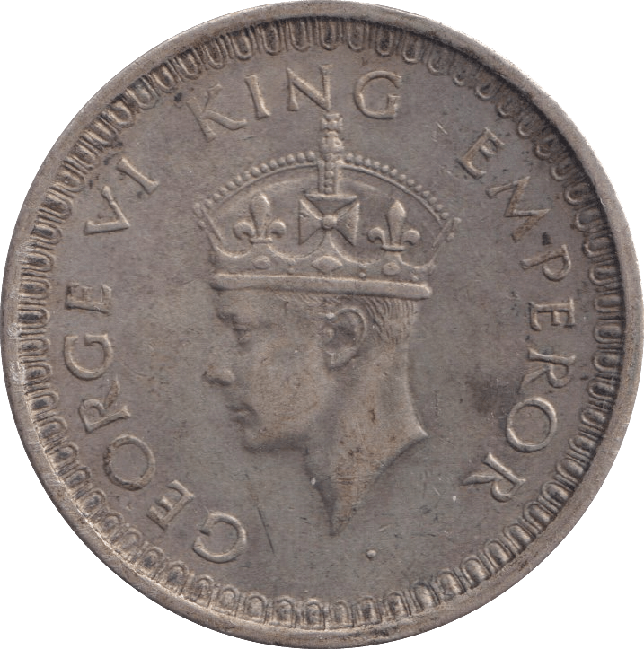 1942 1 RUPEE INDIA - WORLD COINS - Cambridgeshire Coins