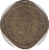 1942 2 ANNAS INDIA - WORLD COINS - Cambridgeshire Coins