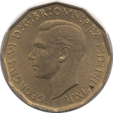 1942 BRASS THREEPENCE ( BU ) 3 - Threepence - Cambridgeshire Coins
