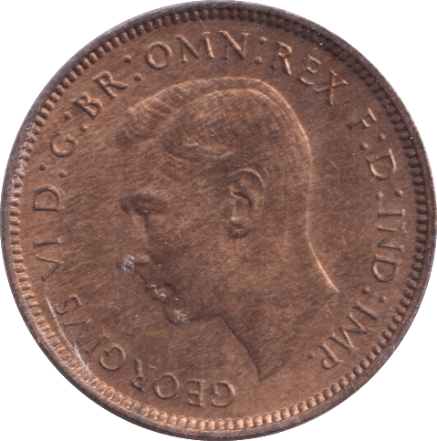 1942 FARTHING ( BU ) - Farthing - Cambridgeshire Coins