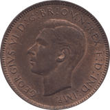 1942 FARTHING ( UNC ) - Farthing - Cambridgeshire Coins