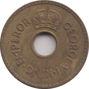 1942 FIJI PENNY - WORLD COINS - Cambridgeshire Coins