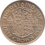 1942 HALFCROWN ( EF ) 4 - HALFCROWN - Cambridgeshire Coins