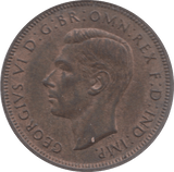 1942 HALFPENNY ( UNC ) 18 - Halfpenny - Cambridgeshire Coins