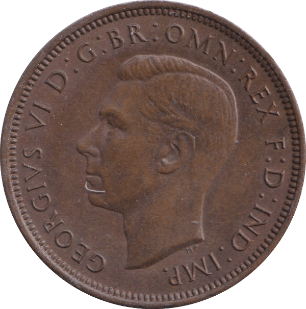 1942 HALFPENNY ( UNC ) - Halfpenny - Cambridgeshire Coins