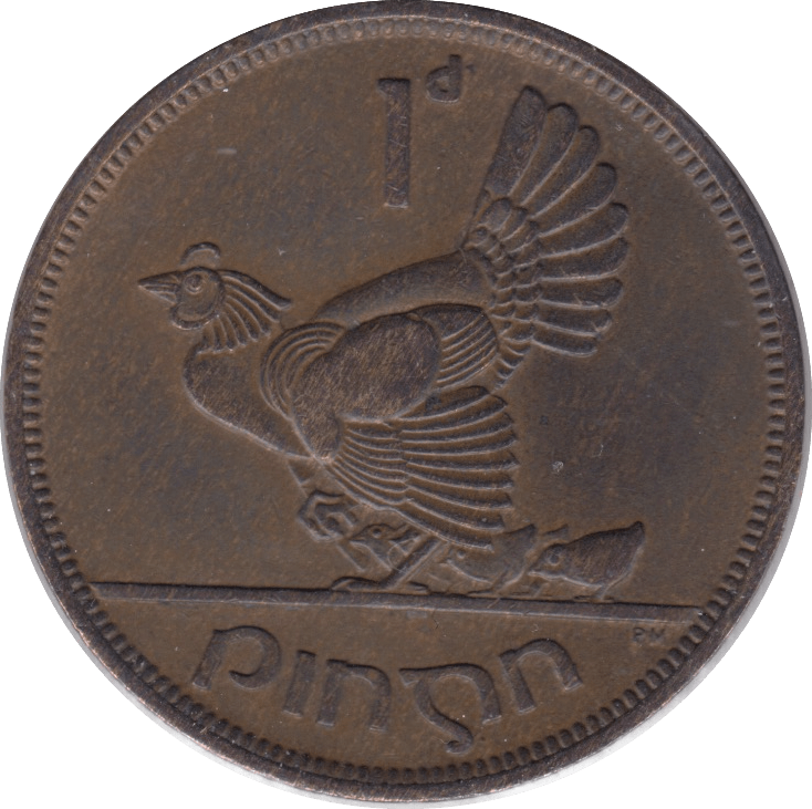 1942 IRELAND ONE PENNY - WORLD COINS - Cambridgeshire Coins