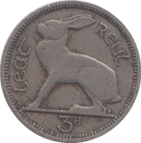 1942 IRELAND THREEPENCE - WORLD COINS - Cambridgeshire Coins