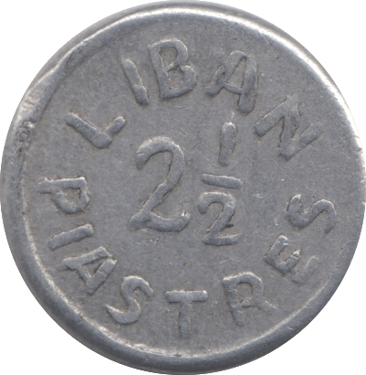 1942 LIBYA 2 1/2 PIASTRES - WORLD COINS - Cambridgeshire Coins