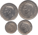 1942 MAUNDY SET GEORGE VI - Maundy Set - Cambridgeshire Coins