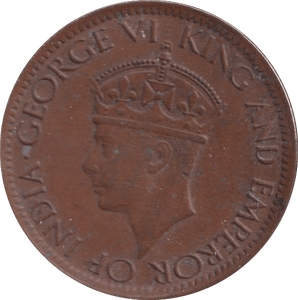 1942 ONE CENT CEYLON - WORLD COINS - Cambridgeshire Coins