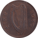 1942 PENNY IRELAND - WORLD COINS - Cambridgeshire Coins
