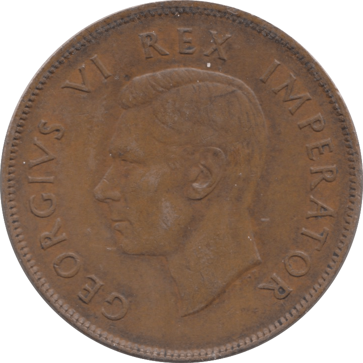 1942 PENNY SOUTH AFRICA - WORLD COINS - Cambridgeshire Coins