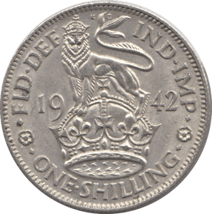 1942 SHILLING ( UNC ) - Shilling - Cambridgeshire Coins