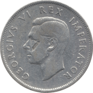 1942 SILVER 2 1/2 SHILLINGS SOUTH AFRICA - WORLD SILVER COINS - Cambridgeshire Coins