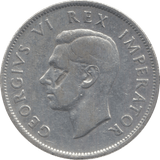 1942 SILVER 2 1/2 SHILLINGS SOUTH AFRICA - WORLD SILVER COINS - Cambridgeshire Coins