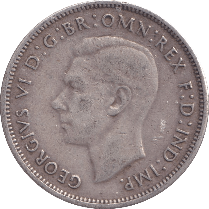 1942 SILVER FLORIN AUSTRALIA - SILVER WORLD COINS - Cambridgeshire Coins