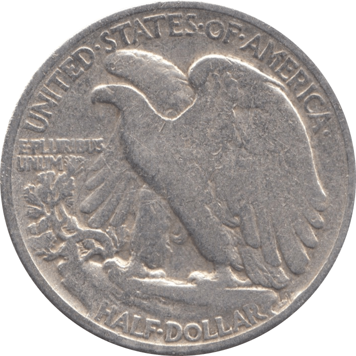 1942 SILVER HALF DOLLAR USA C - WORLD SILVER COINS - Cambridgeshire Coins