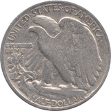 1942 SILVER HALF DOLLAR USA C - WORLD SILVER COINS - Cambridgeshire Coins