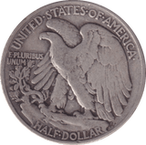 1942 SILVER HALF DOLLAR USA - SILVER WORLD COINS - Cambridgeshire Coins