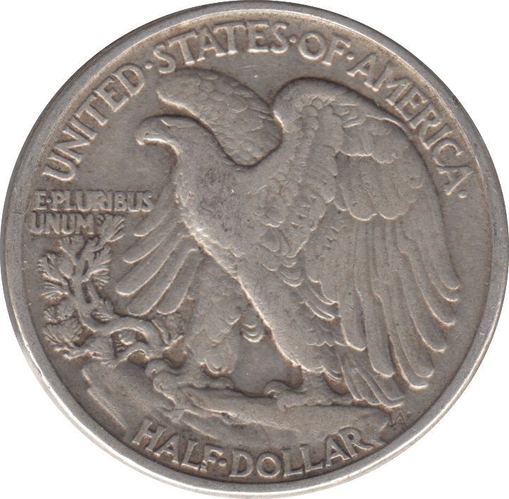 1942 SILVER HALF DOLLAR USA - SILVER WORLD COINS - Cambridgeshire Coins