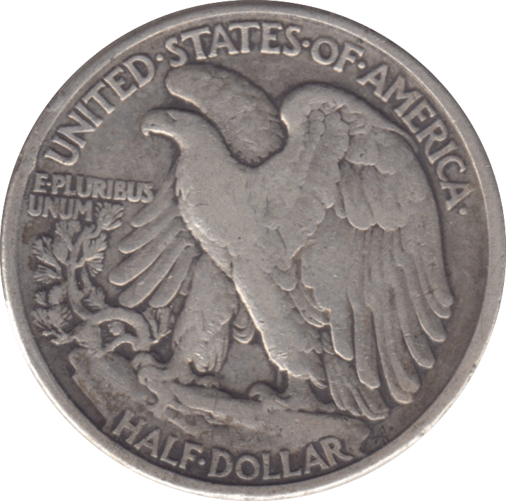 1942 SILVER HALF DOLLAR USA - SILVER WORLD COINS - Cambridgeshire Coins
