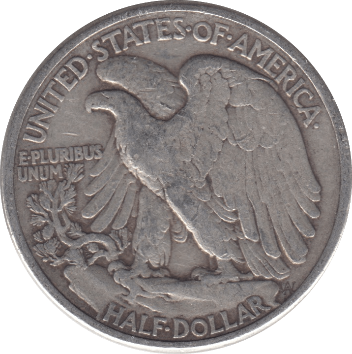 1942 SILVER HALF DOLLAR USA - SILVER WORLD COINS - Cambridgeshire Coins