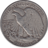1942 SILVER HALF DOLLAR USA - SILVER WORLD COINS - Cambridgeshire Coins