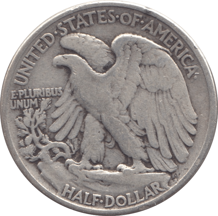 1942 SILVER HALF DOLLAR USA - SILVER WORLD COINS - Cambridgeshire Coins