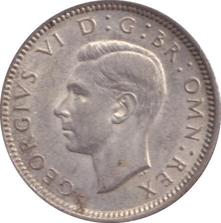 1942 SIXPENCE ( AUNC ) - Sixpence - Cambridgeshire Coins