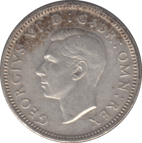 1942 SIXPENCE ( EF ) 6 - Sixpence - Cambridgeshire Coins