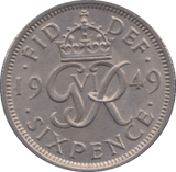 1942 SIXPENCE ( UNC ) 2 - Sixpence - Cambridgeshire Coins