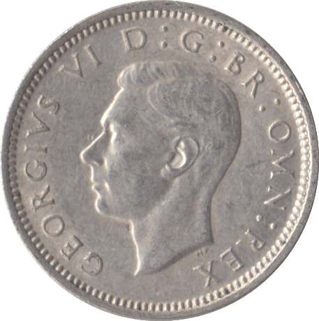 1942 SIXPENCE ( UNC ) - Sixpence - Cambridgeshire Coins