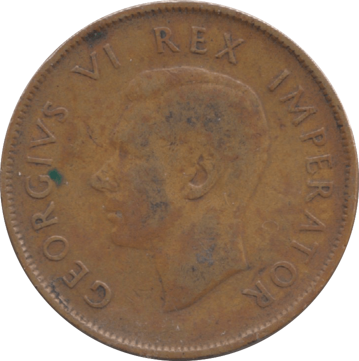 1942 SOUTH AFRICA ONE PENNY - WORLD COINS - Cambridgeshire Coins