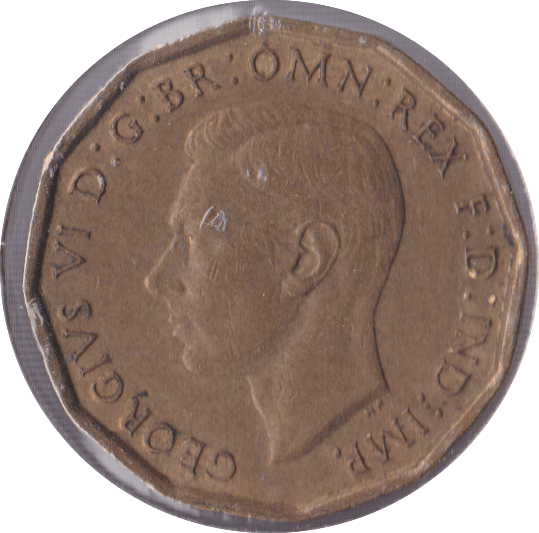 1942 THREEPENCE ( AUNC ) - Threepence - Cambridgeshire Coins