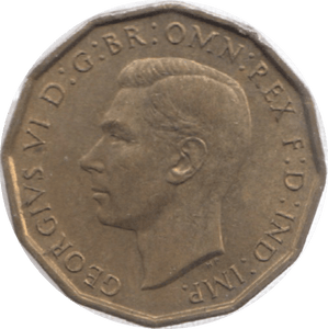 1942 THREEPENCE ( BU ) 23 - Threepence - Cambridgeshire Coins
