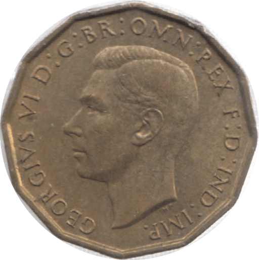 1942 THREEPENCE ( BU ) 23 - Threepence - Cambridgeshire Coins