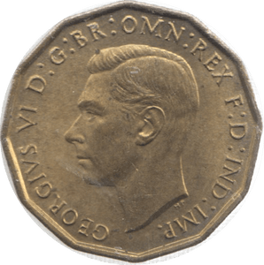 1942 THREEPENCE ( UNC ) 26 - Threepence - Cambridgeshire Coins