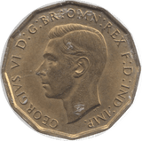 1942 THREEPENCE ( UNC ) 26 - Threepence - Cambridgeshire Coins