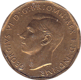 1942 THREEPENCE ( UNC ) BRASS - Threepence - Cambridgeshire Coins